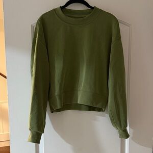 lululemon athletica Forest Green Sweatshirt